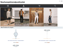 Tablet Screenshot of newhampshireredpoultryclub.co.uk